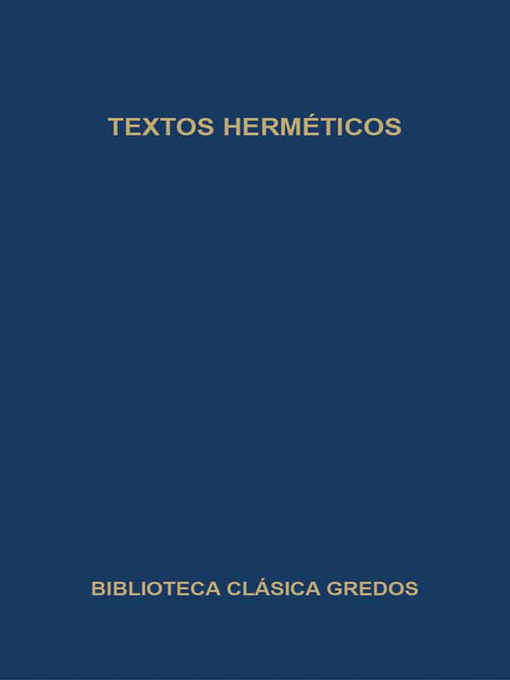 Title details for Textos herméticos by Varios Autores - Available